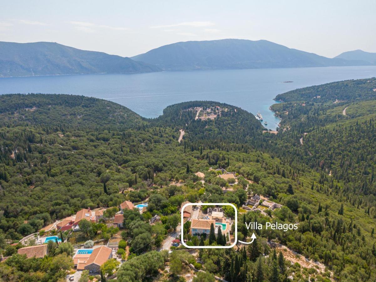 Villa Pelagos Tselendáta Esterno foto
