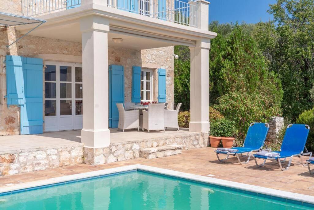 Villa Pelagos Tselendáta Esterno foto