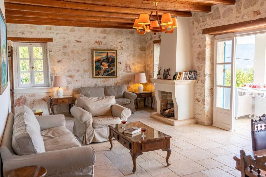 Villa Pelagos Tselendáta Esterno foto